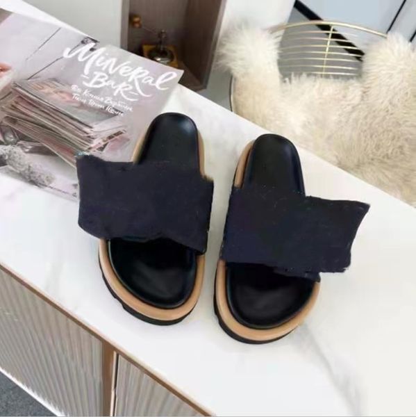 nylon flat slippers pool pillow comfort down strap mule men slipper designer lady letter, Black
nylon flat slippers pool pillow comfort down strap mule men slipper designer lady letter, Black