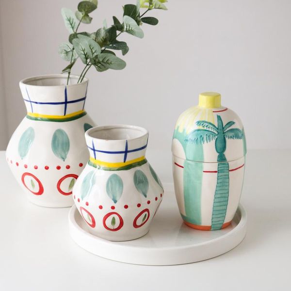 storage bottles & jars creative ceramic holiday island style hand-painted coconut palm tank/storage jar home furnishing
storage bottles & jars creative ceramic holiday island style hand-painted coconut palm tank/storage jar home furnishing