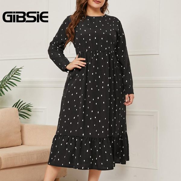 plus size dresses gibsie casual print long dress women autumn o-neck sleeve black elegant high waist ruffle hem 2021
plus size dresses gibsie casual print long dress women autumn o-neck sleeve black elegant high waist ruffle hem 2021