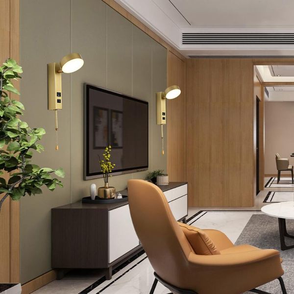 wall lamp indoor metal led lights decoration for lighting living room bedside bedroom light with usb charging connector
wall lamp indoor metal led lights decoration for lighting living room bedside bedroom light with usb charging connector