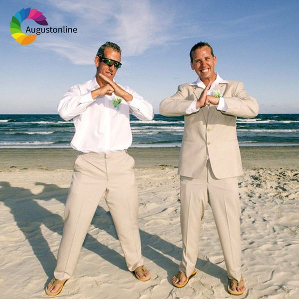 men's suits & blazers summer beach beige linen men for wedding bridegroom custom slim fit casual prom groom tuxedo man blazer, White;black
men's suits & blazers summer beach beige linen men for wedding bridegroom custom slim fit casual prom groom tuxedo man blazer, White;black