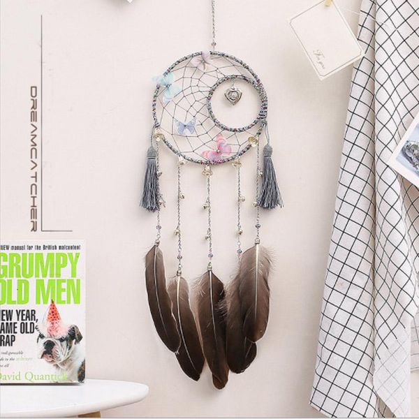 decorative objects & figurines handmade butterfly dream catcher feather wind chimes bedroom wall hanging decoration nord
decorative objects & figurines handmade butterfly dream catcher feather wind chimes bedroom wall hanging decoration nord