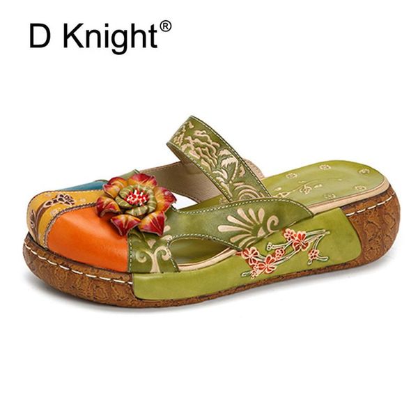 slippers d knigfht retro printed platform women shoes genuine leather summer boho beach wedges sandals slides casual woman, Black
slippers d knigfht retro printed platform women shoes genuine leather summer boho beach wedges sandals slides casual woman, Black