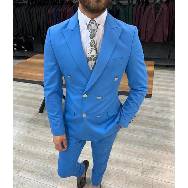 men's suits & blazers est blue double breasted men set tailored slim fit groom dress tuxedo gold buttons blazer pants 2 pieces plus siz, White;black
men's suits & blazers est blue double breasted men set tailored slim fit groom dress tuxedo gold buttons blazer pants 2 pieces plus siz, White;black