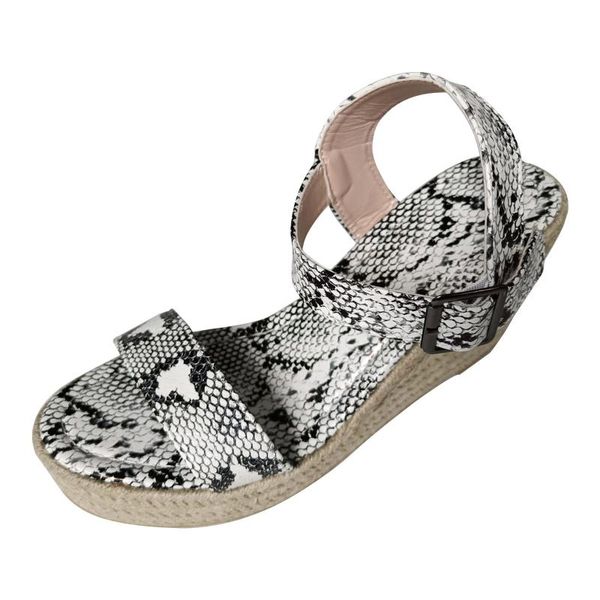sandals women summer large size wedge buckle belt open toe slope heel weaving, Black
sandals women summer large size wedge buckle belt open toe slope heel weaving, Black