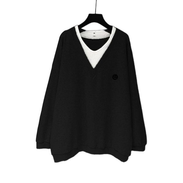 women's hoodies & sweatshirts ladies comfy winter pullovers fake two piece autumn warmer long sleeve hoody pullover jumper soft womens, Black
women's hoodies & sweatshirts ladies comfy winter pullovers fake two piece autumn warmer long sleeve hoody pullover jumper soft womens, Black