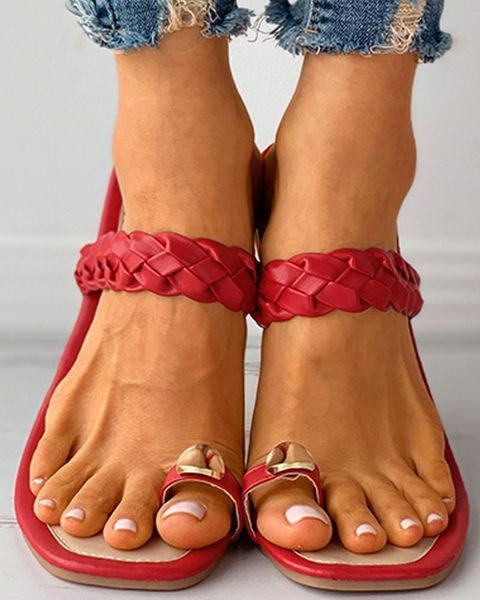 slippers women 2021 summer trend slides metal decor toe ring braided flat outdoor elegant fashion beach sandals shoes ladies, Black
slippers women 2021 summer trend slides metal decor toe ring braided flat outdoor elegant fashion beach sandals shoes ladies, Black