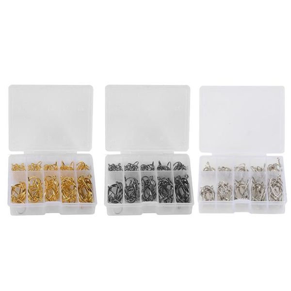 fishing hooks 100pcs high carbon steel mixed size barbed jig hook carp fish worm pond bait holder hole
fishing hooks 100pcs high carbon steel mixed size barbed jig hook carp fish worm pond bait holder hole