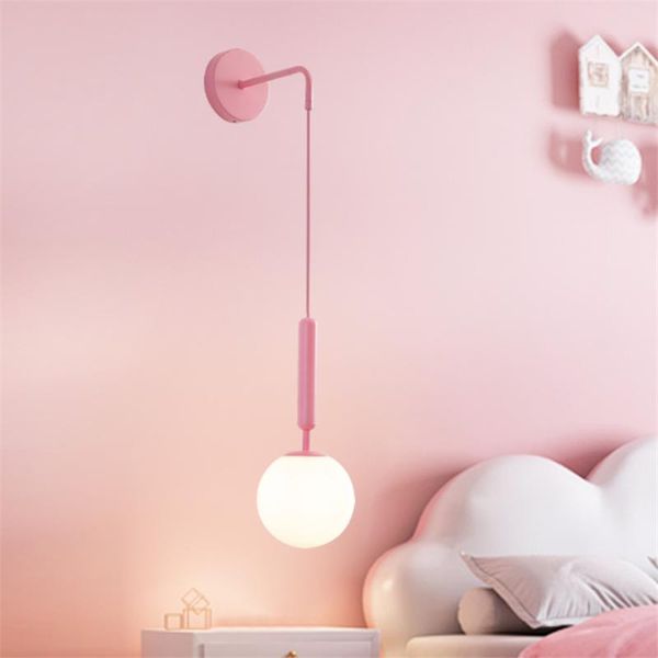 pendant lamps nordic pink glass ball wall modern minimalist girl bedroom princess bedside eye protection reading fixtures lighting
pendant lamps nordic pink glass ball wall modern minimalist girl bedroom princess bedside eye protection reading fixtures lighting