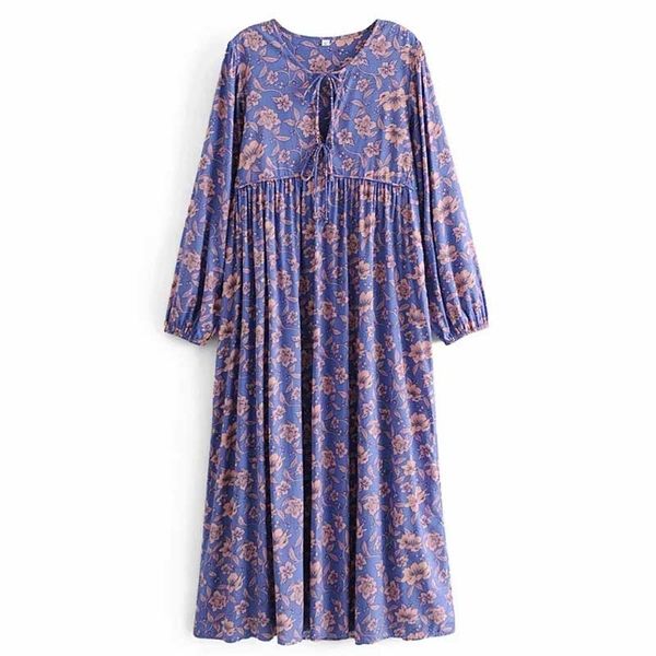 inspired women long sleeve tie neck ethnic blue floral beach bohemian maxi dress ladies cotton dress new summer dress 210412, Black;gray
inspired women long sleeve tie neck ethnic blue floral beach bohemian maxi dress ladies cotton dress new summer dress 210412, Black;gray