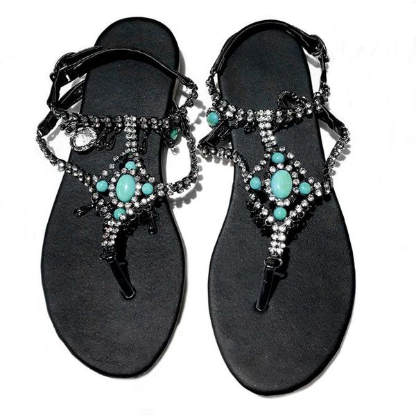 summer sandals women shoes 2021 fashion flat rhinestones crystal slippers flip flops sandalia feminina 35-46, Black
summer sandals women shoes 2021 fashion flat rhinestones crystal slippers flip flops sandalia feminina 35-46, Black