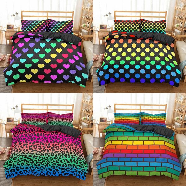 bedding sets home textile luxury 3d colorful geometry print 2/3pcs comfortable duvet cover pillowcase / king eu/us/au size
bedding sets home textile luxury 3d colorful geometry print 2/3pcs comfortable duvet cover pillowcase / king eu/us/au size