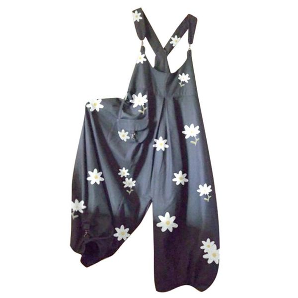 women summer fashion floral print o-neck rompers pocket playsuit casual long jumpsuit for ladies #0619 women's jumpsuits &, Black;white
women summer fashion floral print o-neck rompers pocket playsuit casual long jumpsuit for ladies #0619 women's jumpsuits &, Black;white