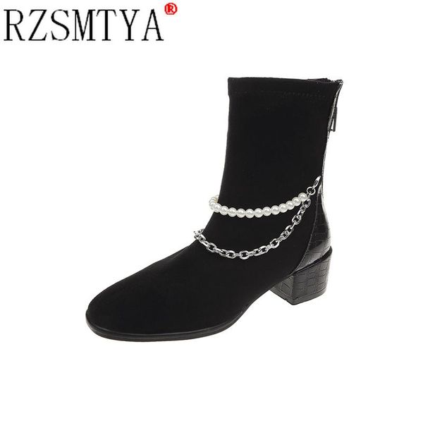 boots women's ankle winter short boot evening party lady elegant high heel shoes england style botas warm, Black
boots women's ankle winter short boot evening party lady elegant high heel shoes england style botas warm, Black