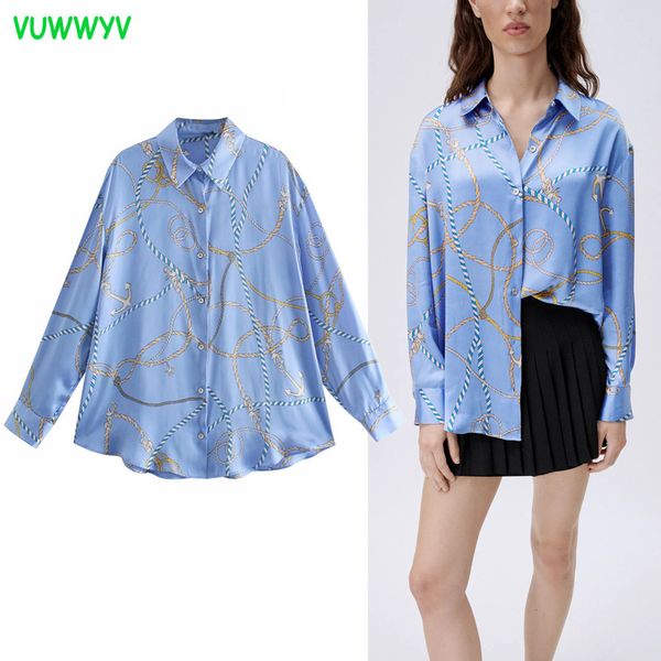 vuwwyv women shirts blue print oversized woman long sleeve button up collared shirt summer flowing ladies 210430, White
vuwwyv women shirts blue print oversized woman long sleeve button up collared shirt summer flowing ladies 210430, White