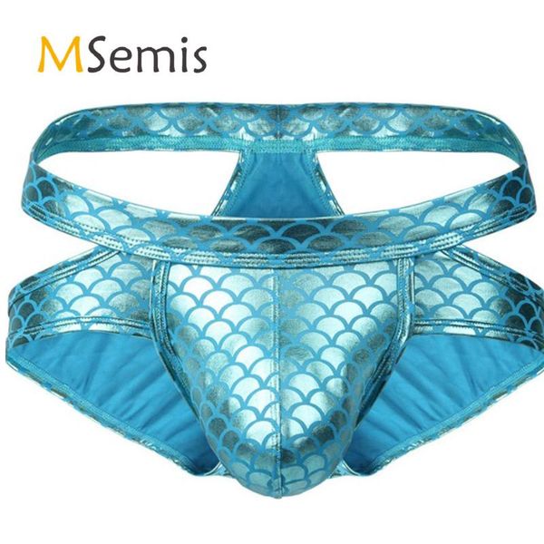 mens lingerie underwear shiny fish scale print briefs hollow out low waist elastic waistband bulge pouch underpants one-piece suits
mens lingerie underwear shiny fish scale print briefs hollow out low waist elastic waistband bulge pouch underpants one-piece suits