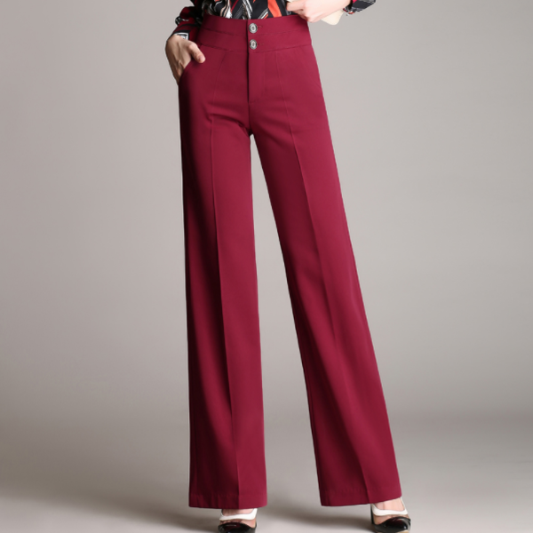 women's pants & capris lady wide leg black size s-4xl elegant office women work trouser aq998, Black;white
women's pants & capris lady wide leg black size s-4xl elegant office women work trouser aq998, Black;white