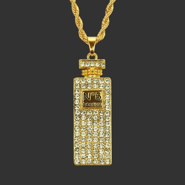 pendant necklaces fashion punk hip-hop women men perfume bottle crystal rhinestone chain necklace creative jewellery, Silver
pendant necklaces fashion punk hip-hop women men perfume bottle crystal rhinestone chain necklace creative jewellery, Silver