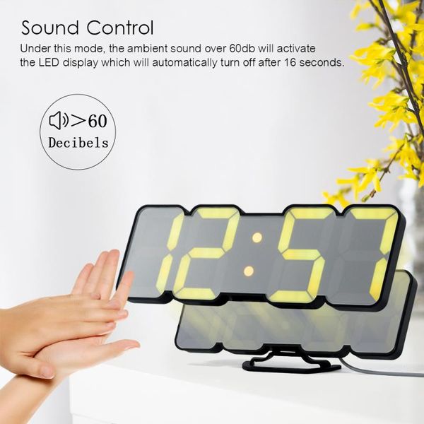 wireless remote digital led alarm clock time/temperature/date display 115-color changing sound control wall deskclocks
wireless remote digital led alarm clock time/temperature/date display 115-color changing sound control wall deskclocks