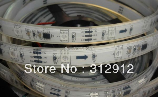 5m dc12v 30leds/m 10pcs ws2811 ic/meter(10pixels) led digital strip,ip68;epoxy resin filled in the tube strips
5m dc12v 30leds/m 10pcs ws2811 ic/meter(10pixels) led digital strip,ip68;epoxy resin filled in the tube strips