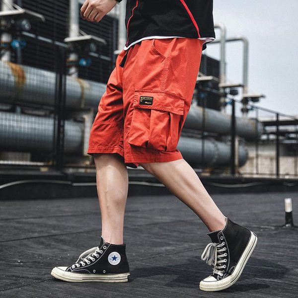 men's shorts 2021 summer sportswear men's straight korean fashion pants five point casual, White;black
men's shorts 2021 summer sportswear men's straight korean fashion pants five point casual, White;black