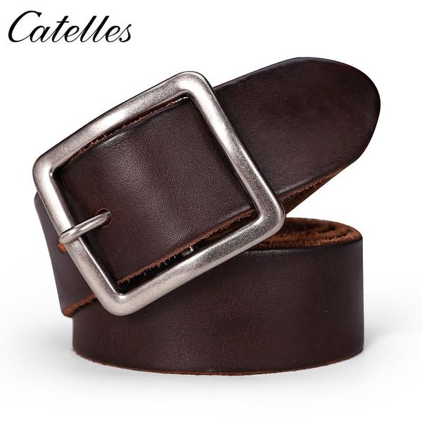 men's cowhide leather belt genuine square pin buckle for jeans luxury simple style belts, Black;brown
men's cowhide leather belt genuine square pin buckle for jeans luxury simple style belts, Black;brown