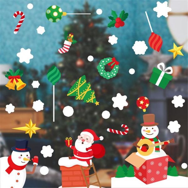 window stickers christmas wall stcikers year decoration santa claus home decor pvc decals fashion house 2021
window stickers christmas wall stcikers year decoration santa claus home decor pvc decals fashion house 2021