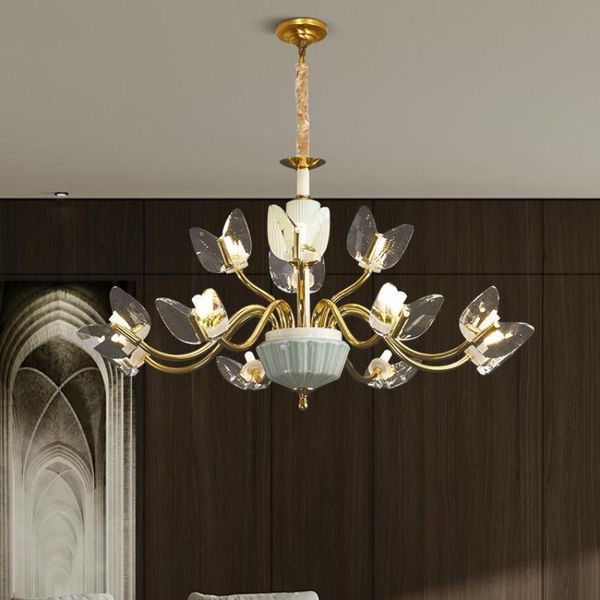 chandeliers italian light luxury modern crystal chandelier all copper ceramic living ceiling room dining bedroom led lamp
chandeliers italian light luxury modern crystal chandelier all copper ceramic living ceiling room dining bedroom led lamp