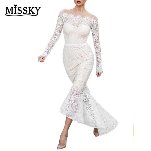 casual dresses missky women slim lace boat neck collar dress elegant wedding fishtail, Black;gray
casual dresses missky women slim lace boat neck collar dress elegant wedding fishtail, Black;gray