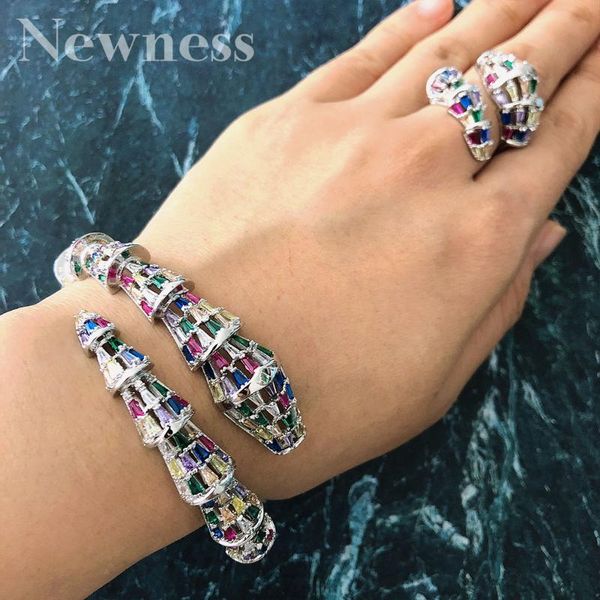 earrings & necklace ness trendy geometricwer charm bracelet bangle ring set for women accessories cubic zirconia jewelry sets moda, Silver
earrings & necklace ness trendy geometricwer charm bracelet bangle ring set for women accessories cubic zirconia jewelry sets moda, Silver
