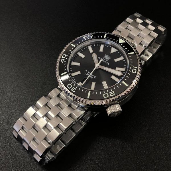 steeldive watch sd1976 stainless steel diver with ceramic bezel nh35 wristwatches, Slivery;brown
steeldive watch sd1976 stainless steel diver with ceramic bezel nh35 wristwatches, Slivery;brown