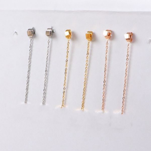 20 mix girl vogue lux design 316l titanium steel dangle stud earring long tassel women charm love earrings fashion wedding jewelry wholesale, Golden;silver
20 mix girl vogue lux design 316l titanium steel dangle stud earring long tassel women charm love earrings fashion wedding jewelry wholesale, Golden;silver