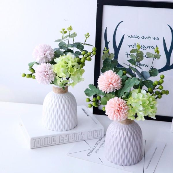 vases simulation fake bouquet art decoration table bedroom rose nordic small fresh potted coffee living room home furnishings
vases simulation fake bouquet art decoration table bedroom rose nordic small fresh potted coffee living room home furnishings