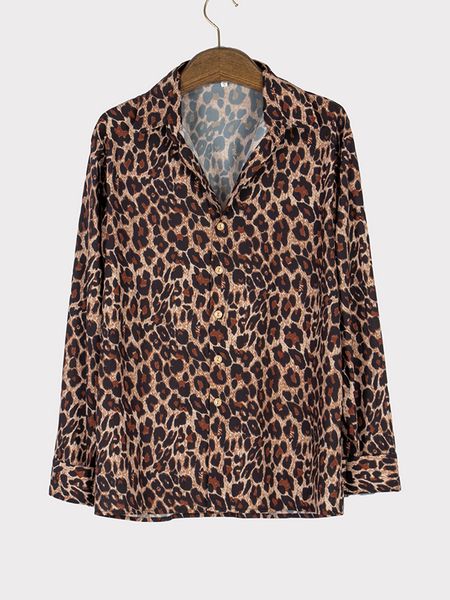 leopard print shirt men lapel collar long sleeve party street style camisa stylish chic leisure, White;black
leopard print shirt men lapel collar long sleeve party street style camisa stylish chic leisure, White;black