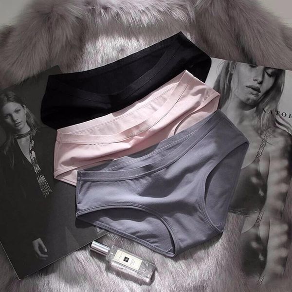 women's panties 2021 japanese girls simple antibacterial breathable ladies underwear solid color cotton low waist briefs, Black;pink
women's panties 2021 japanese girls simple antibacterial breathable ladies underwear solid color cotton low waist briefs, Black;pink