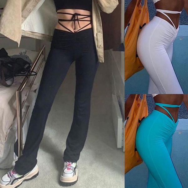 women's pants & capris women high waist hin thin bandage straight female quality activity trousers kpop street leisure, Black;white
women's pants & capris women high waist hin thin bandage straight female quality activity trousers kpop street leisure, Black;white
