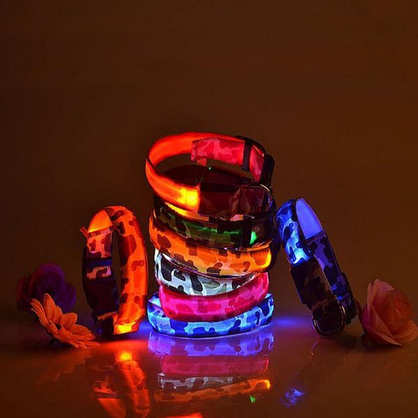 dog collars & leashes dogs luminous fluorescent collar camouflage led light night safety glow harness pet supplies #7
dog collars & leashes dogs luminous fluorescent collar camouflage led light night safety glow harness pet supplies #7