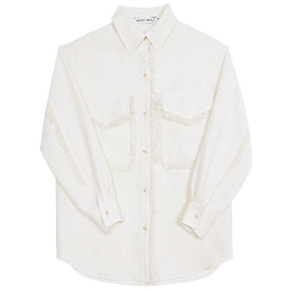 women's blouses & shirts designer women blouse long sleeve turn down collar solid ol formal slim top, White
women's blouses & shirts designer women blouse long sleeve turn down collar solid ol formal slim top, White