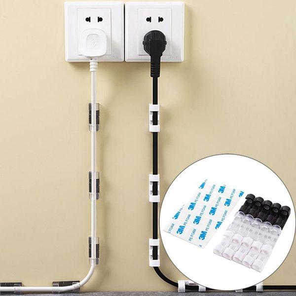 cell phone mounts & holders 5/20pc cable organizer clips management deskworkstation abs wire manager cord holder usb charging data line
cell phone mounts & holders 5/20pc cable organizer clips management deskworkstation abs wire manager cord holder usb charging data line