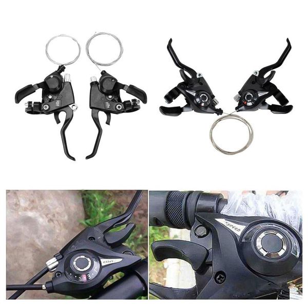 bike derailleurs 1pair brake levers er 3x7/8 21-24 with gear indicator and v cable for moutain bike, road mtb
bike derailleurs 1pair brake levers er 3x7/8 21-24 with gear indicator and v cable for moutain bike, road mtb