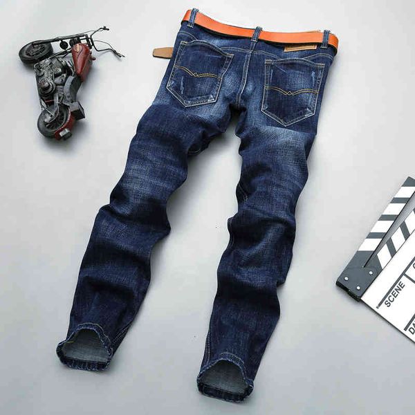 jean breen 2021 spring branded classic high-quality pocket cotton drawing business jeans, Blue
jean breen 2021 spring branded classic high-quality pocket cotton drawing business jeans, Blue