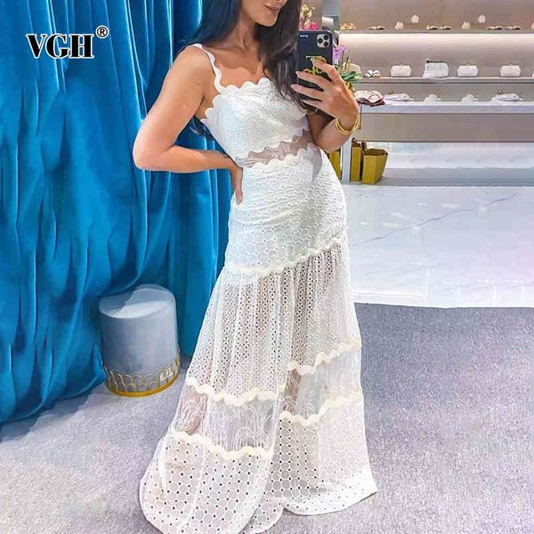 white hollow out sling dress for women square collar sleeveless high waist patchwork lace midi dresses female fashion summer 210507, Black;gray
white hollow out sling dress for women square collar sleeveless high waist patchwork lace midi dresses female fashion summer 210507, Black;gray