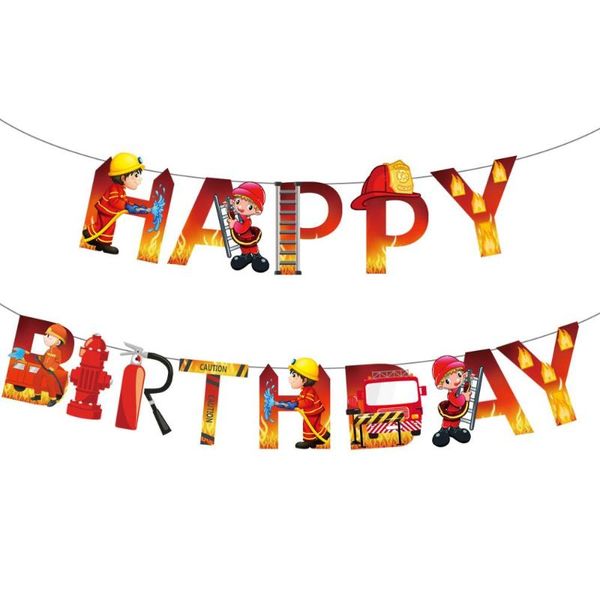 party decoration fireman theme happy birthday banner firefighter fire engine garland bunting for kids boys girl decorations
party decoration fireman theme happy birthday banner firefighter fire engine garland bunting for kids boys girl decorations