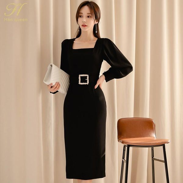 casual dresses h han queen 2021 long sleeve black vestidos simple chic work wear dress womens office bodycon sheath pencil, Black;gray
casual dresses h han queen 2021 long sleeve black vestidos simple chic work wear dress womens office bodycon sheath pencil, Black;gray