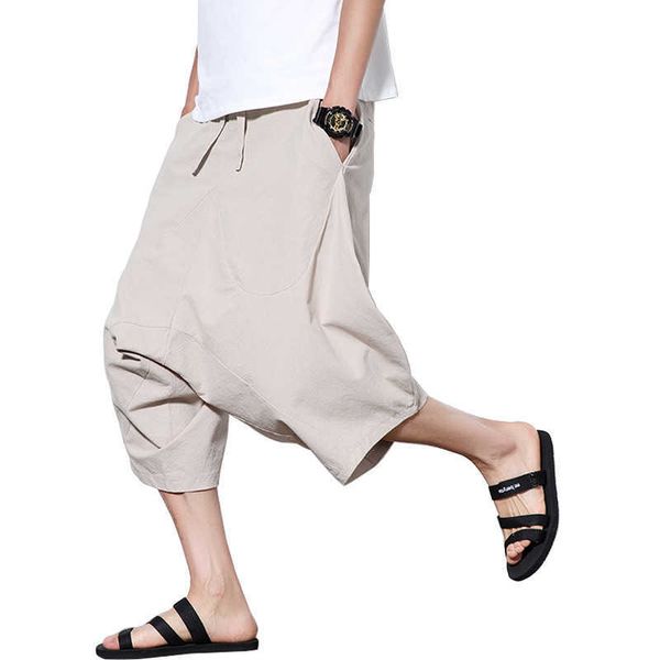 100% cotton soft and comfortable men's loose cropped pants summer brand clothing japanese korean harem pants 210531, Black
100% cotton soft and comfortable men's loose cropped pants summer brand clothing japanese korean harem pants 210531, Black