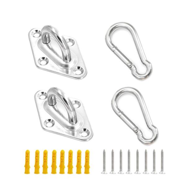 hooks & rails 2pcs wall mount hook rhombus pad plate for yoga swings hammocks/marine deck hardware/suspension training straps
hooks & rails 2pcs wall mount hook rhombus pad plate for yoga swings hammocks/marine deck hardware/suspension training straps