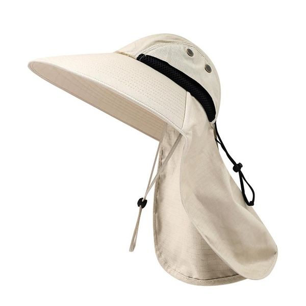 outdoor hats uv protection flap cap wide brim water resistant lightweight neck cover sun hat camping fishing accessories, Black;white
outdoor hats uv protection flap cap wide brim water resistant lightweight neck cover sun hat camping fishing accessories, Black;white