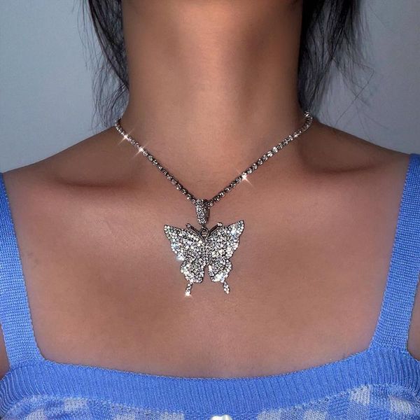 chains bohemian crystal butterflys pendant necklaces for women gold silver color tennis chain necklace 2021 luxury rhinestone jewelry
chains bohemian crystal butterflys pendant necklaces for women gold silver color tennis chain necklace 2021 luxury rhinestone jewelry