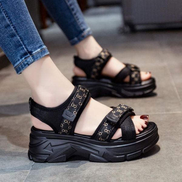 sandals women's wedges footwear summer platform women shoes female slip on peep toe knitted ladies casual, Black
sandals women's wedges footwear summer platform women shoes female slip on peep toe knitted ladies casual, Black