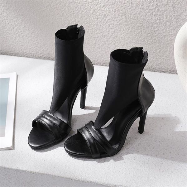 boots super high heels boot women shoes woman ankle open toe color matching motorcycle ladies booties fashion, Black
boots super high heels boot women shoes woman ankle open toe color matching motorcycle ladies booties fashion, Black
